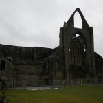 The abbey from the front